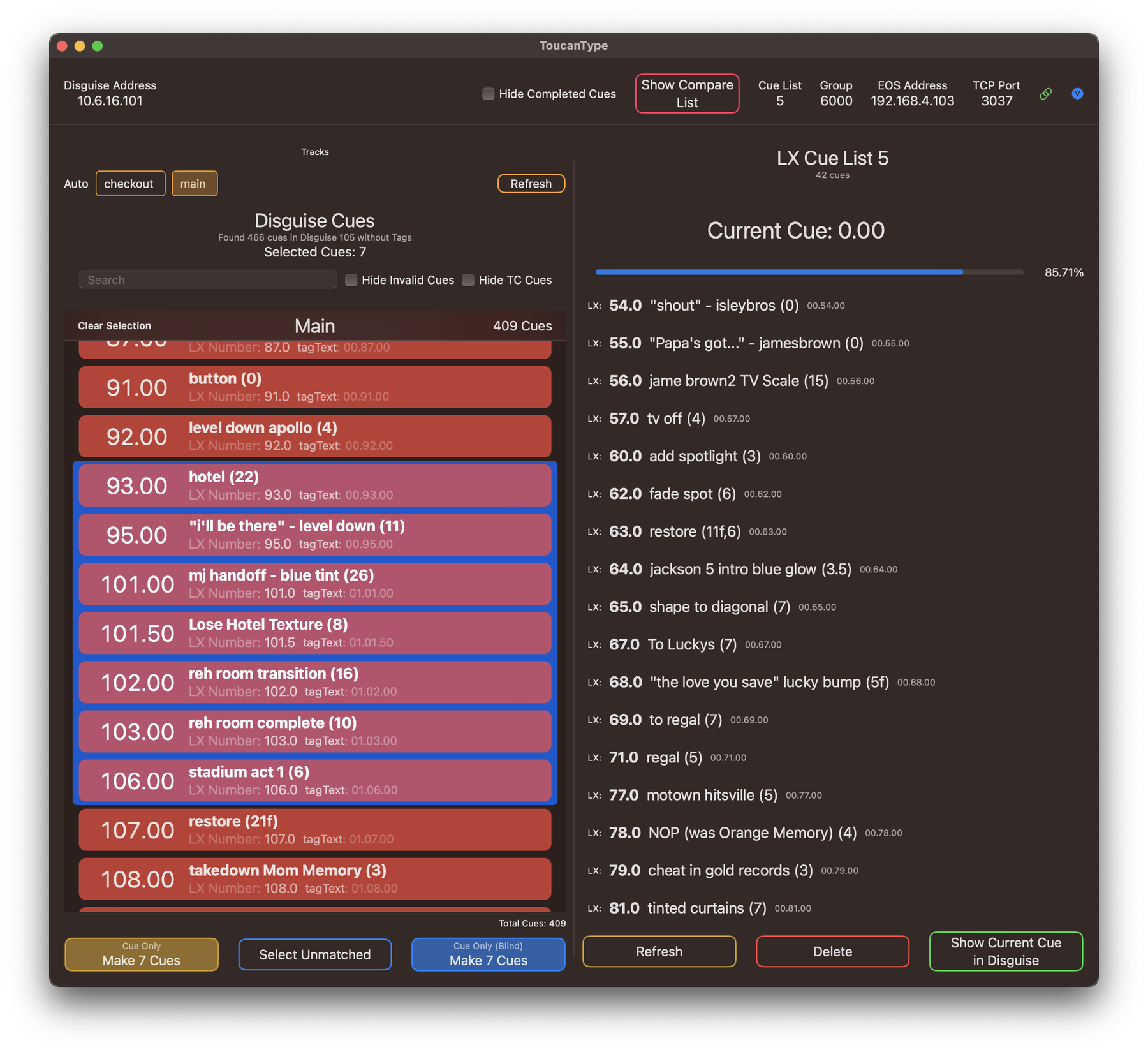 Select and edit in bulk